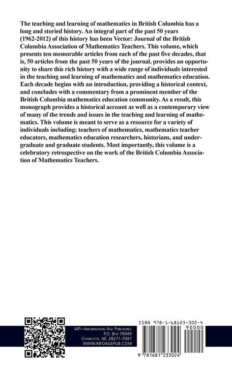 Produktbild: Selected Writings from the Journal of the British Columbia Association of Mathematics Teachers
