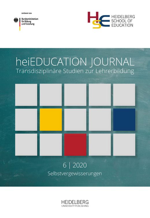 Produktbild: HeiEDUCATION JOURNAL / Selbstvergewisserungen