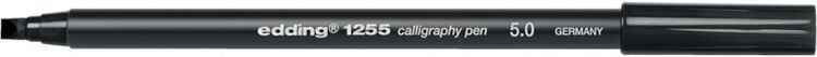 Produktbild: EDDING&reg; Fasermaler 1255 Calligraphy, 5 mm schwarz