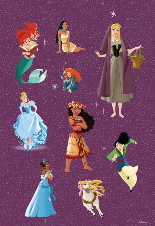 Produktbild: Disney Prinzessin: Zauberhafter Sticker- und Malspaß