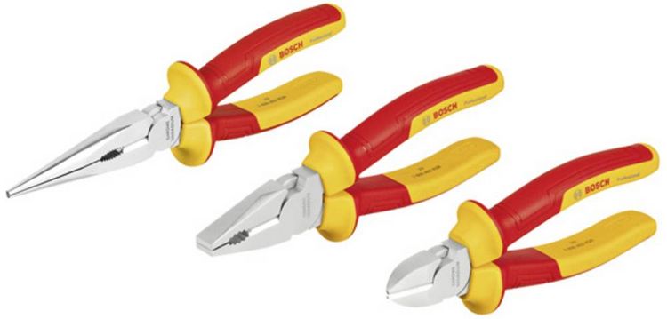 Produktbild: Bosch Power Tools Zange VDE-Zangen-Set, 1600A02NG0