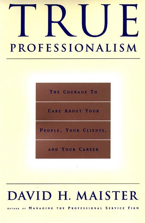 Produktbild: True Professionalism