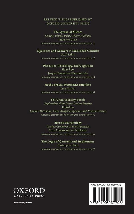 Produktbild: Paradigms in Phonological Theory
