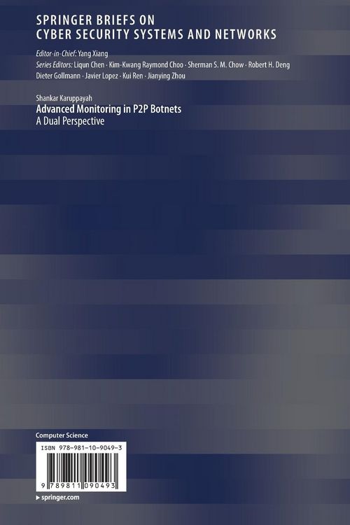 Produktbild: Advanced Monitoring in P2P Botnets