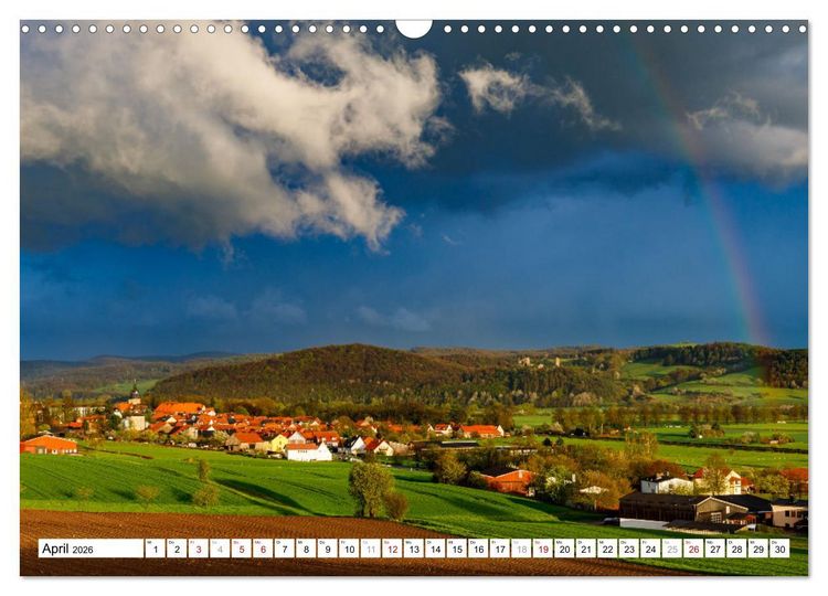 Produktbild: Mein sch&ouml;nes Herleshausen (Wandkalender 2026 DIN A3 quer), CALVENDO Monatskalender