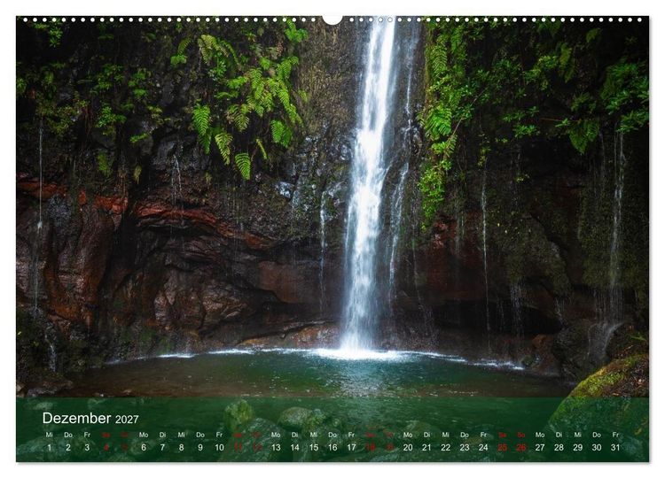 Produktbild: Madeira - Insel der Kontraste (Wandkalender 2027 DIN A2 quer), CALVENDO Monatskalender