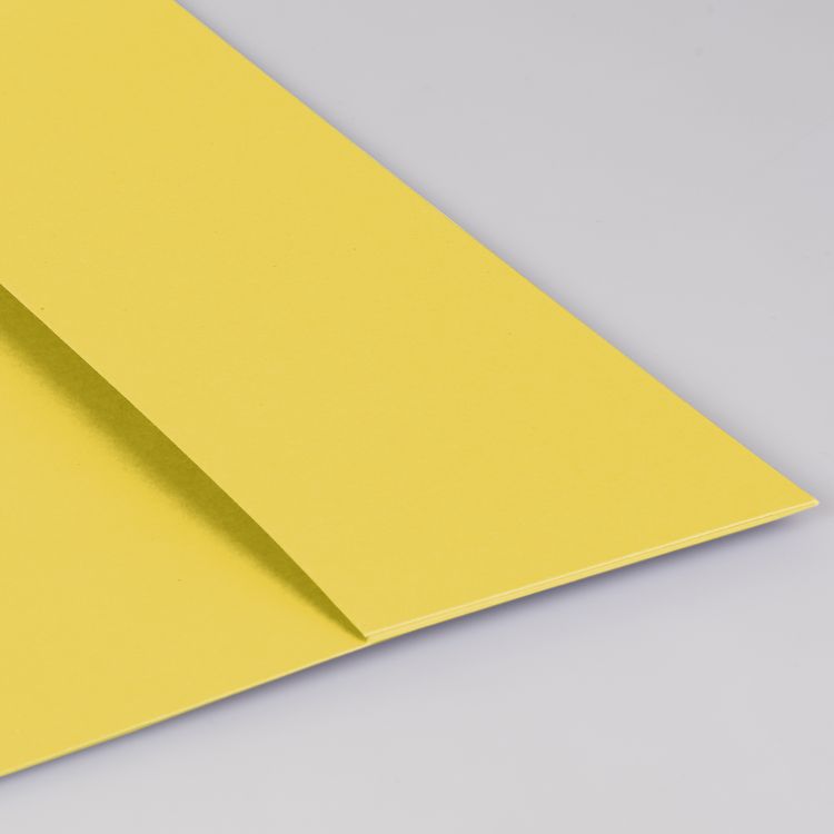 Produktbild: Brunnen Hefth&uuml;lle A5, Papier extrastark, goldgelb
