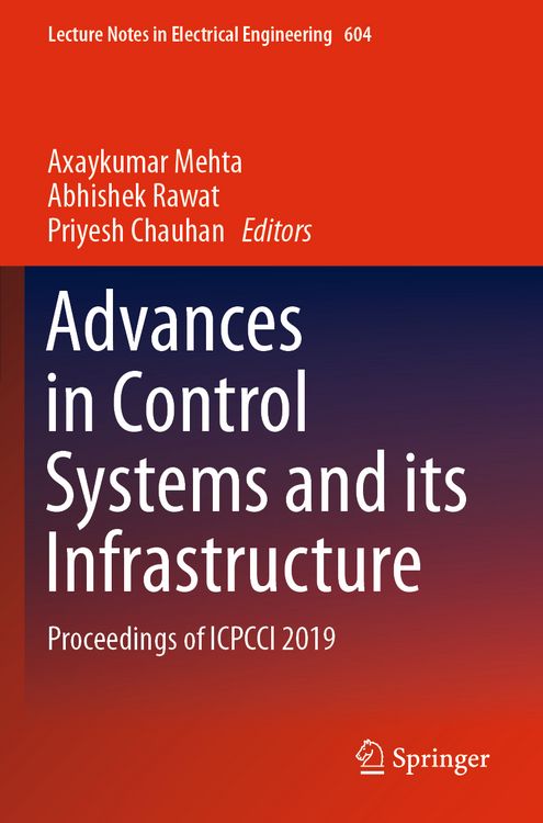 Produktbild: Advances in Control Systems and its Infrastructure