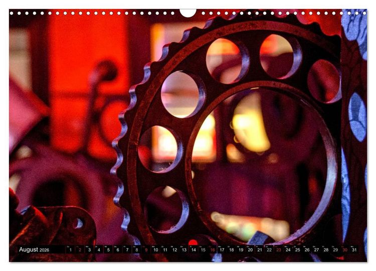 Produktbild: Industrie-Kultur 2026 (Wandkalender 2026 DIN A3 quer), CALVENDO Monatskalender