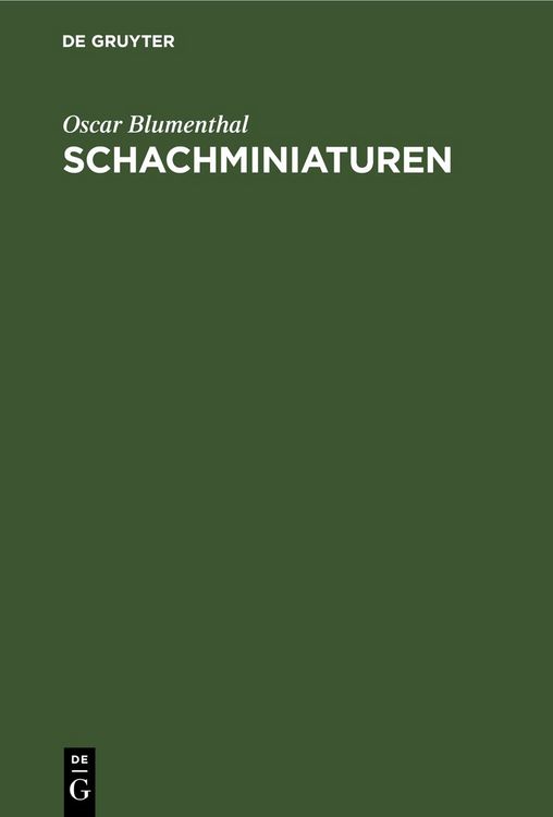 Produktbild: Schachminiaturen