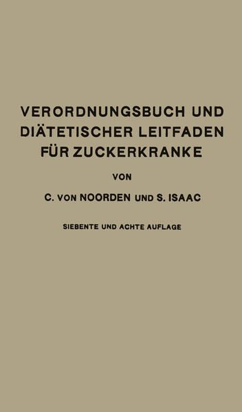 Produktbild: Verordnungsbuch und Di&auml;tetischer Leitfaden f&uuml;r Zuckerkranke mit 191 Kochvorschriften