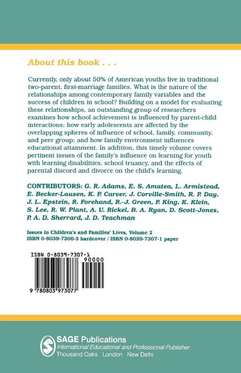 Produktbild: The Family-School Connection