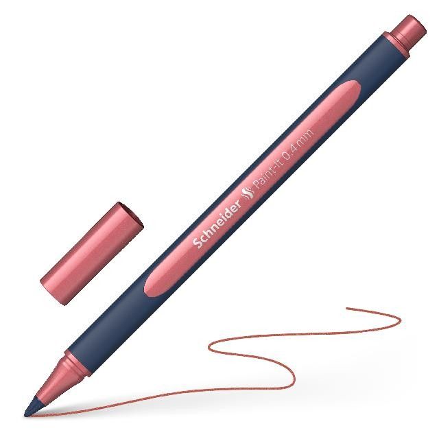 Produktbild: Schneider Metallic Rollerball Paint-It 050, 0.4mm vintage red metallic