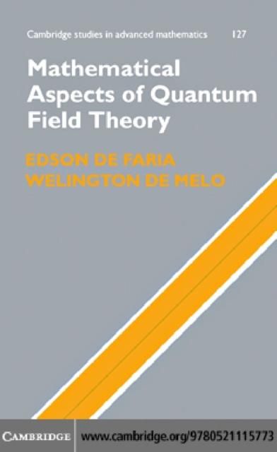 Produktbild: Mathematical Aspects of Quantum Field Theory