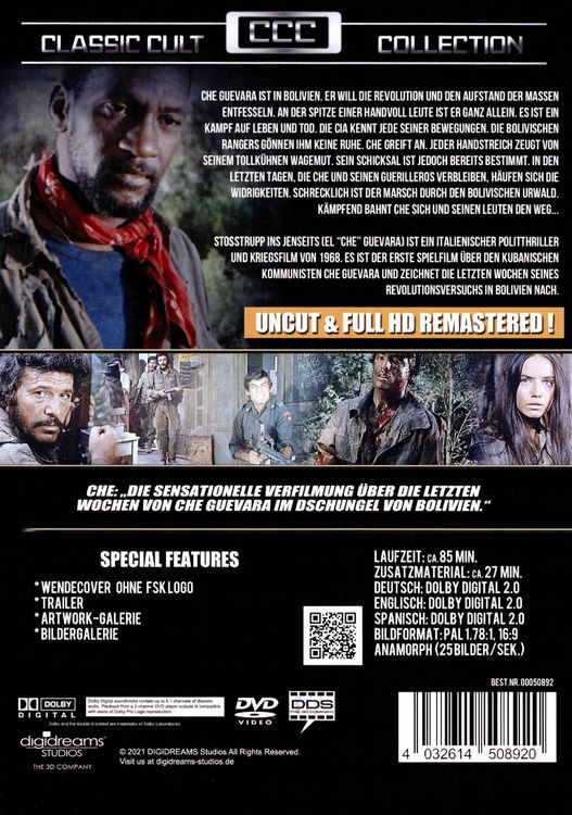 Produktbild: Che Guevara - Uncut & Full HD Remastered (Classic Cult Collection)