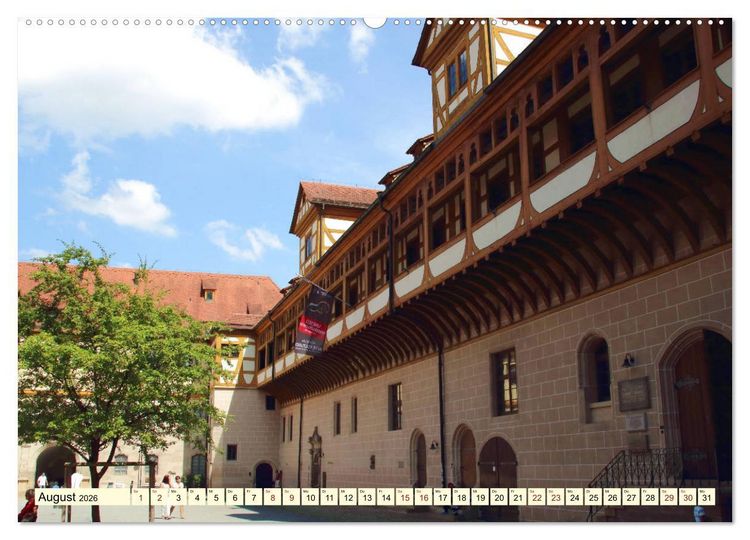 Produktbild: Unterwegs in T&uuml;bingen (hochwertiger Premium Wandkalender 2026 DIN A2 quer), Kunstdruck in Hochglanz
