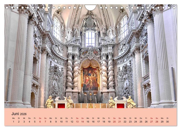 Produktbild: M&uuml;nchen - Unterwegs in der bayrischen Landeshauptstadt (Wandkalender 2026 DIN A4 quer), CALVENDO Monatskalender