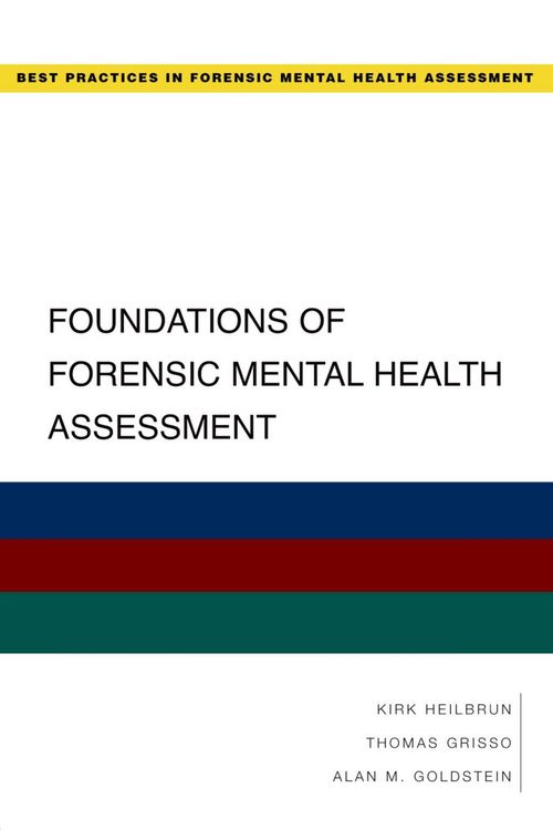 Produktbild: Foundations of Forensic Mental Health Assessment
