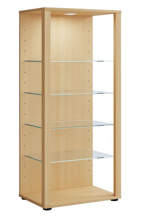 Produktbild: Holz Glas Stand Vitrine Sammelvitrine Glasol lll