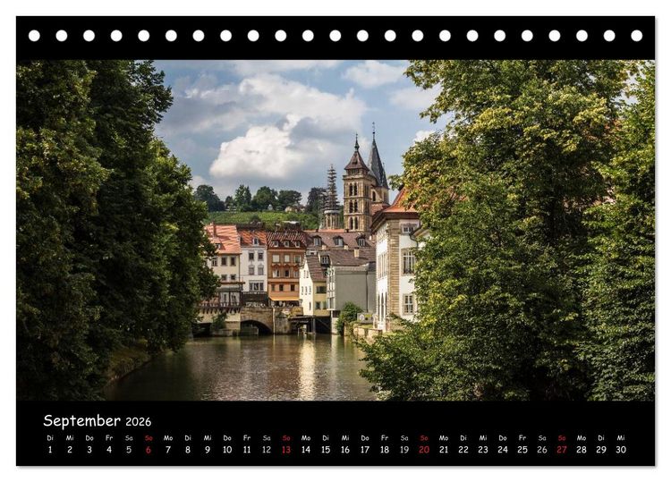 Produktbild: Esslingen am Neckar - Vom Mittelalter in die Moderne (Tischkalender 2026 DIN A5 quer), CALVENDO Monatskalender