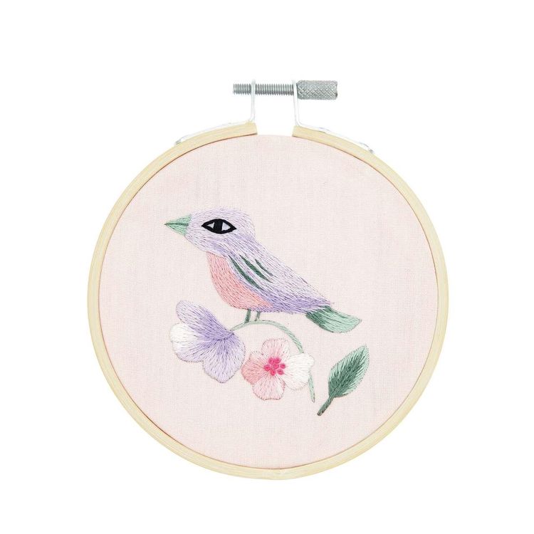 Produktbild: Stickpackung Vorgezeichnet, Vogel, &Oslash;10cm