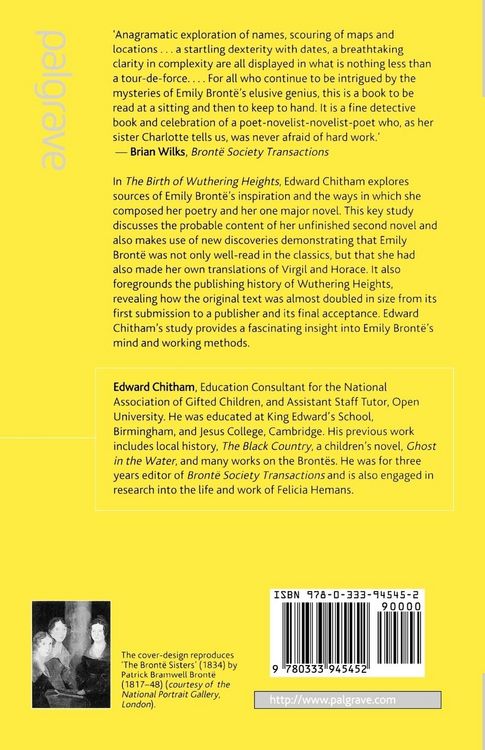 Produktbild: The Birth of Wuthering Heights