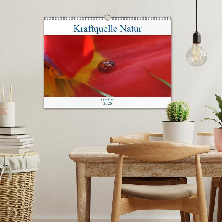 Produktbild: Kraftquelle Natur (Wandkalender 2026 DIN A3 quer), CALVENDO Monatskalender
