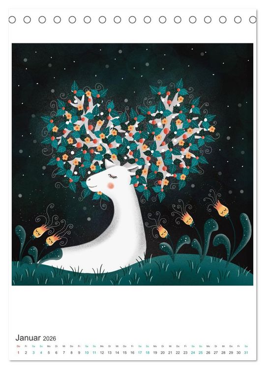 Produktbild: SAVE OUR TREES - B&auml;ume bedeuten Leben (Tischkalender 2026 DIN A5 hoch), CALVENDO Monatskalender