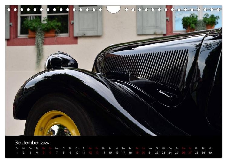 Produktbild: Citro&euml;n 11CV Traction Avant (Wandkalender 2026 DIN A4 quer), CALVENDO Monatskalender