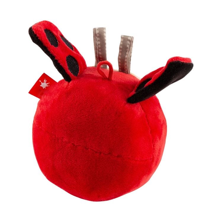 Produktbild: sigikid 42901 - Baby Aktiv Spielball Marienk&auml;fer, Pl&uuml;sch 9 cm, Babyspielzeug