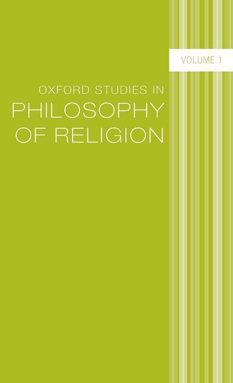 Produktbild: Oxf Studies Philosophy Religion Vol 1 C