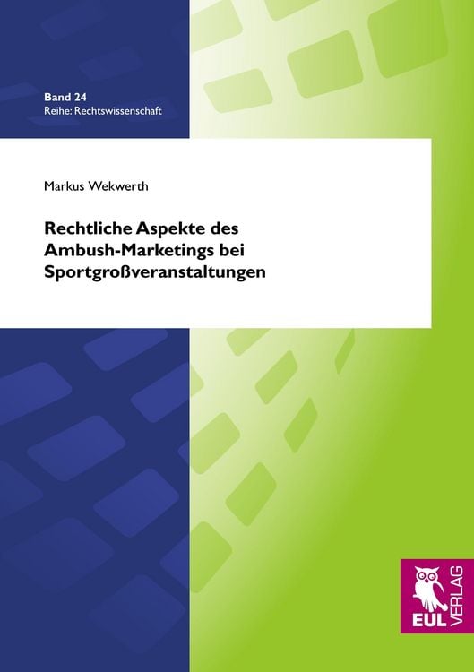 Produktbild: Rechtliche Aspekte des Ambush-Marketings bei Sportgroßveranstaltungen