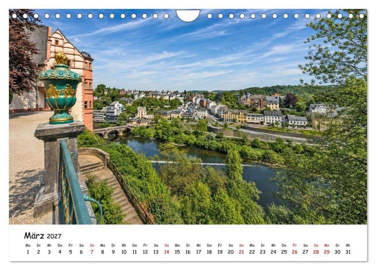 Produktbild: Weilburg &ndash; Im Herzen der Residenz (Wandkalender 2027 DIN A4 quer), CALVENDO Monatskalender
