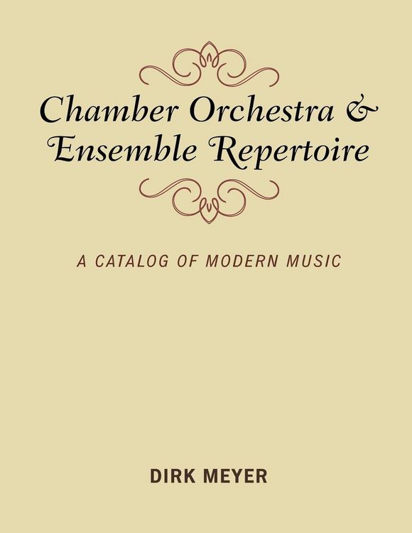 Produktbild: Chamber Orchestra and Ensemble Repertoire