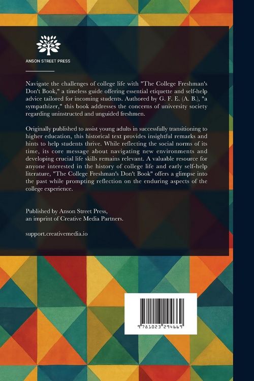 Produktbild: The College Freshman's Don't Book