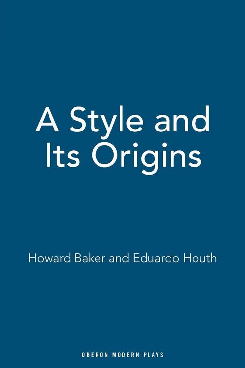 Produktbild: A Style and Its Origins