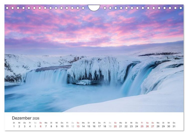 Produktbild: Wasserf&auml;lle Europas (Wandkalender 2026 DIN A4 quer), CALVENDO Monatskalender