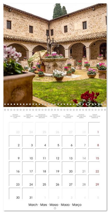 Produktbild: Assisi - Medieval Heart of Italy (Wall Calendar 2026 12 &times; 12 Inch) CALVENDO 12 Month Wall Calendar