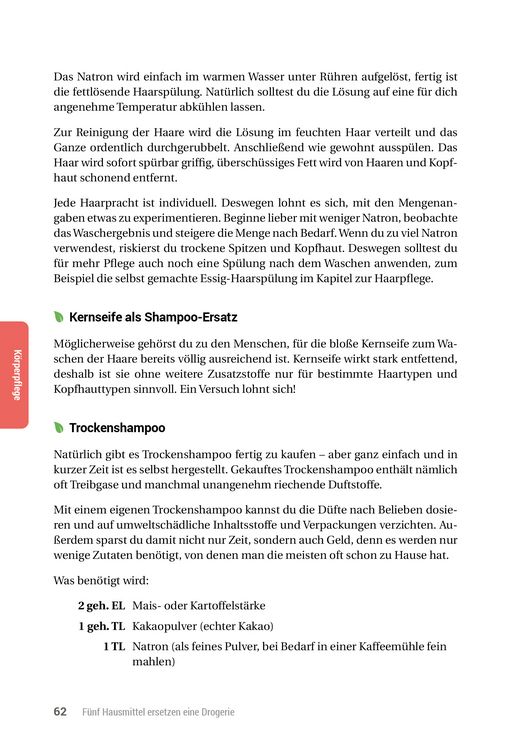 Produktbild: F&uuml;nf Hausmittel ersetzen eine Drogerie - 3. Auflage, aktualisierte, erweiterte Ausgabe