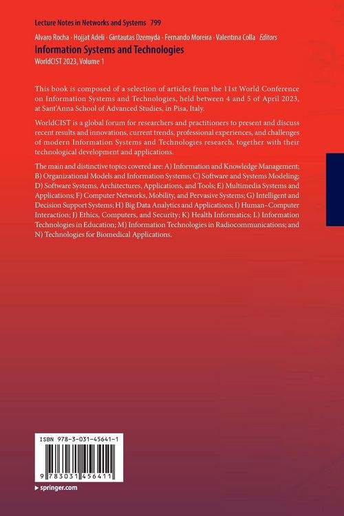 Produktbild: Information Systems and Technologies