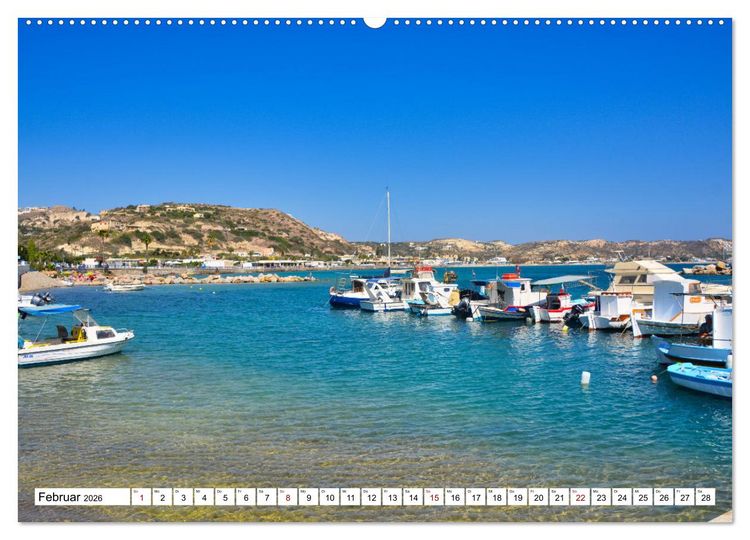 Produktbild: Kos - zauberhafte Insel des Dodekanes (Wandkalender 2026 DIN A2 quer), CALVENDO Monatskalender