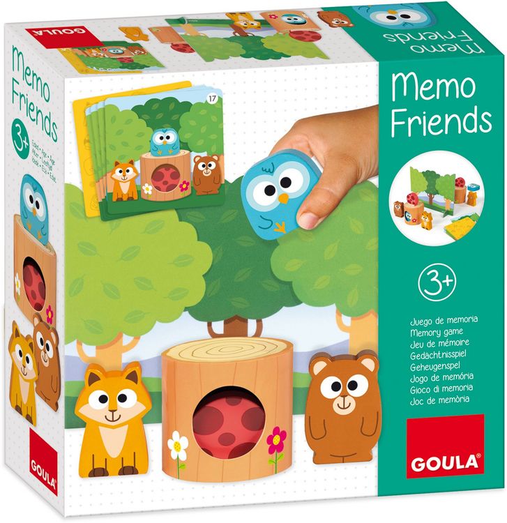 Ludattica Memo-Spiel „Der Grüffelo“ – Gedächtnisspiel Für Kinder Ab 5 Jahren (2-4 Spieler)