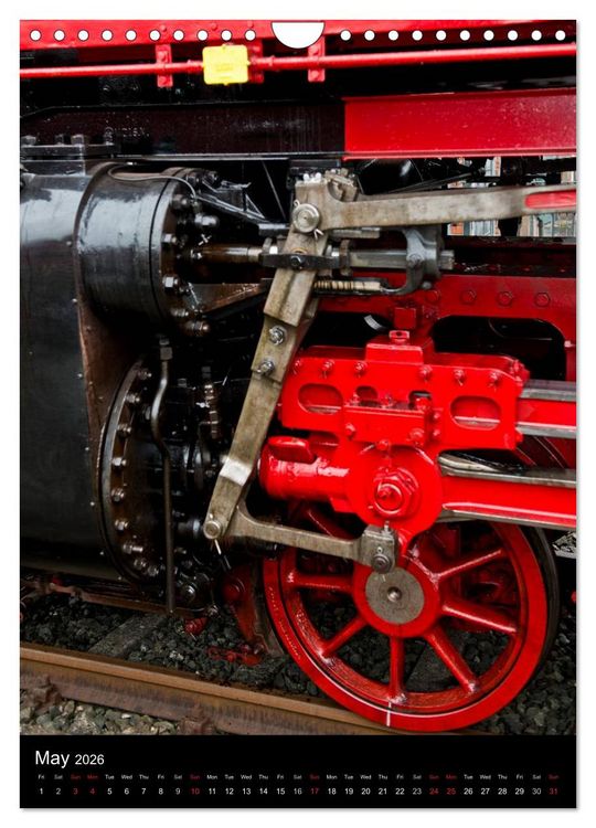 Produktbild: Steam Locomotive 01 150 / UK-Version (Wall Calendar 2026 DIN A4 portrait), CALVENDO 12 Month Wall Calendar