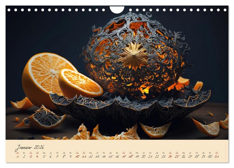 Produktbild: Gothic Food (Wandkalender 2026 DIN A4 quer), CALVENDO Monatskalender