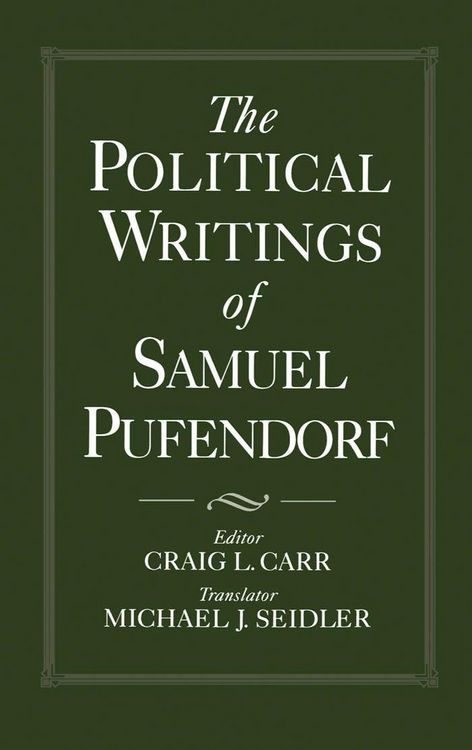 Produktbild: The Political Writings of Samuel Pufendorf