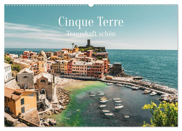 Produktbild: Cinque Terre - Traumhaft sch&ouml;n (Wandkalender 2027 DIN A2 quer), CALVENDO Monatskalender