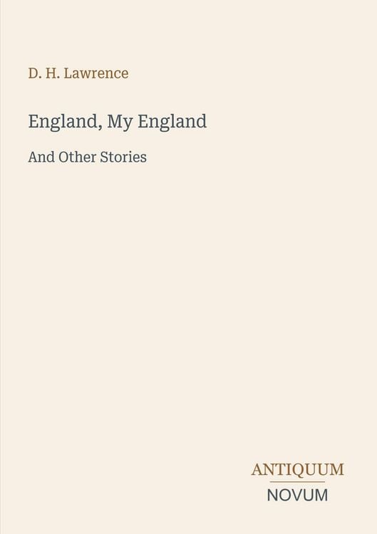 Produktbild: England, My England