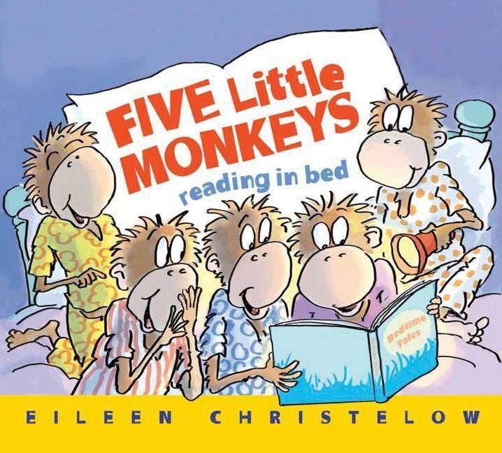 Produktbild: Five Little Monkeys Reading in Bed