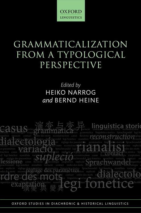 Produktbild: Grammaticalization from a Typological Perspective
