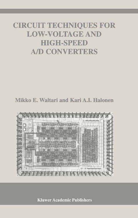 Produktbild: Circuit Techniques for Low-Voltage and High-Speed A/D Converters